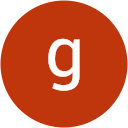 Standard Google Profile Picture: the letter "g" and red background